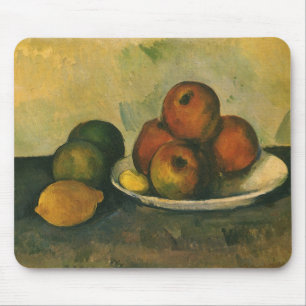 Stillleben mit Äpfeln von Paul Cezanne Mousepad