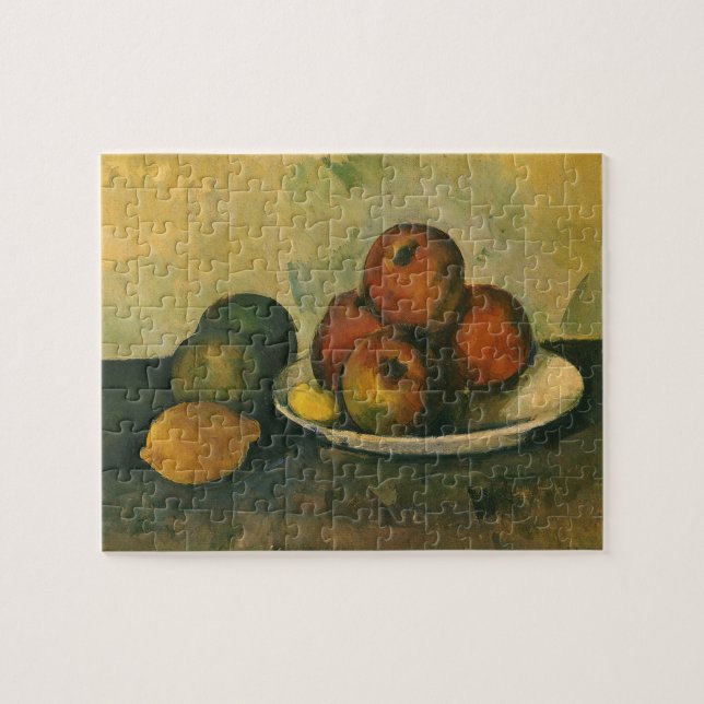 Stillleben mit Äpfeln von Paul Cezanne Puzzle (Horizontal)