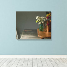 Stillleben mit blauem Glas