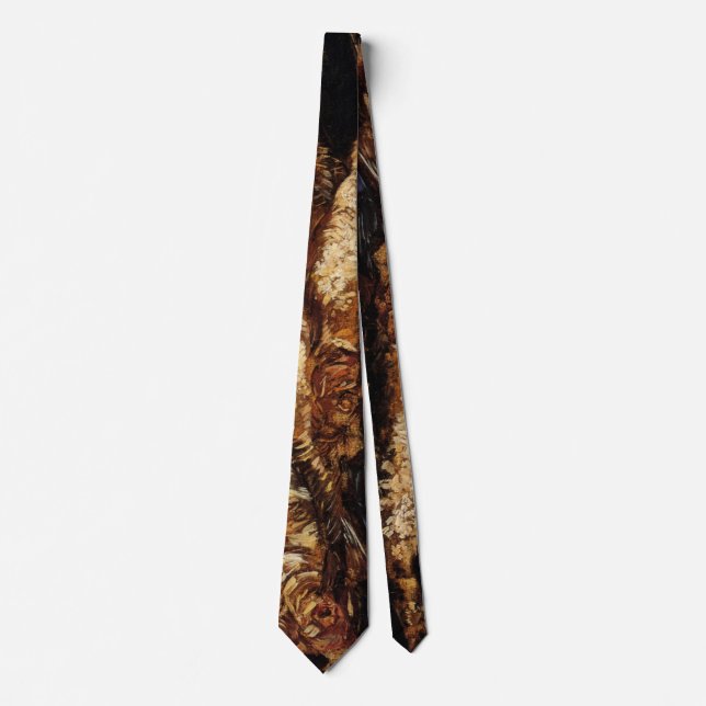 Stillleben mit Bloatern von Vincent van Gogh Krawatte (Vorderseite)