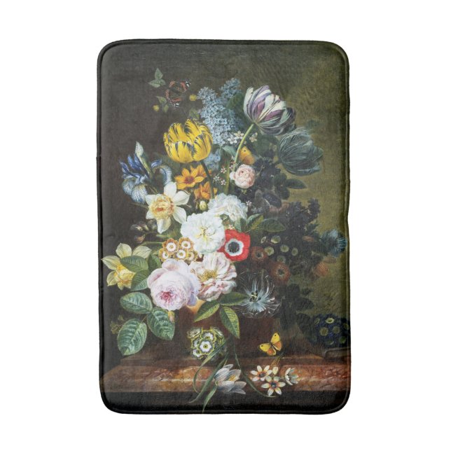 Stillleben mit Blume Badematte (Vorderseite Vertikal)