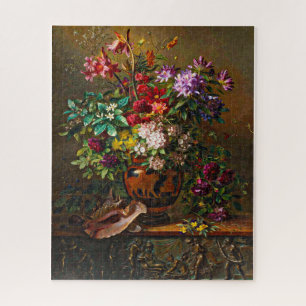 Stillleben mit Blume in Griechisch Vase Van Os 181 Puzzle