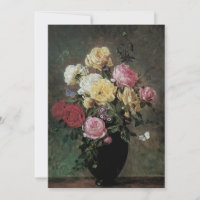 Stillleben mit Blume in Vase von Olaf Hermansen