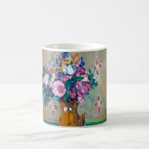 Stillleben mit Blume, Paul Cezanne Kaffeetasse