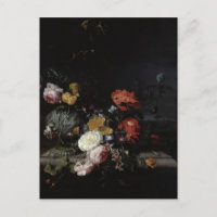 Stillleben mit Blume und Insekten