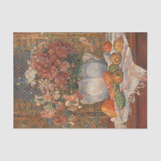 Stillleben mit Blume und Prickly Birnen, Renoir Seidenpapier