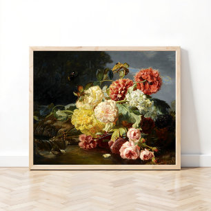 Stillleben mit Blumen, Jean Robie Poster