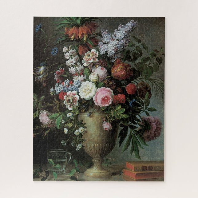 Stillleben mit Blumen Puzzle (Vertikal)