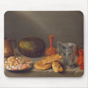 Stillleben mit Brot, 1648 Mousepad