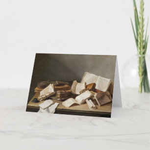 Stillleben mit Büchern   Jan Davidsz de Heem Karte