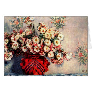Stillleben mit Chrysanthemen von Claude Monet