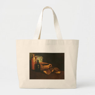 Stillleben mit Clogs und Pots, Van Gogh Jumbo Stoffbeutel