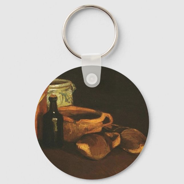 Stillleben mit Clogs und Pots, Van Gogh Schlüsselanhänger (Vorderseite)