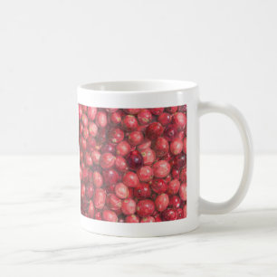 Stillleben mit Cranberries Kaffeetasse