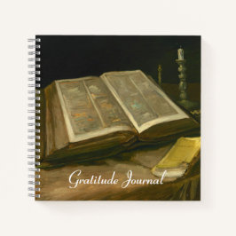 Stillleben mit der Bibel von Vincent Van Gogh Jour Notizbuch