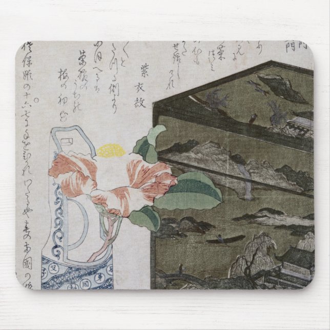 Stillleben mit einem Camelia, c.1820 Mousepad (Vorne)
