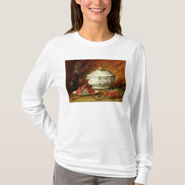 Stillleben mit einem SuppeTureen T-Shirt (Vorderseite)