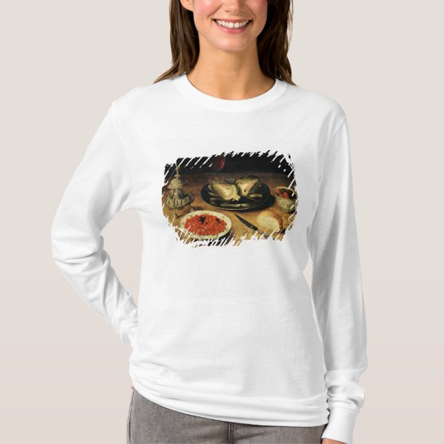 Stillleben mit einer Artischocke T-Shirt (Vorderseite)