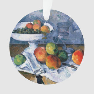Stillleben mit Frucht-Teller Ornament