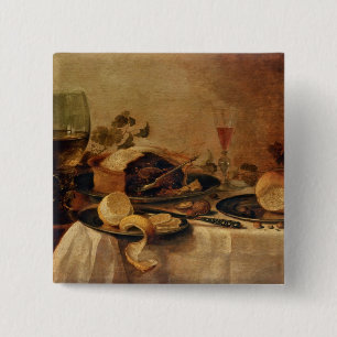Stillleben mit Frucht-Torte, 1635 Button