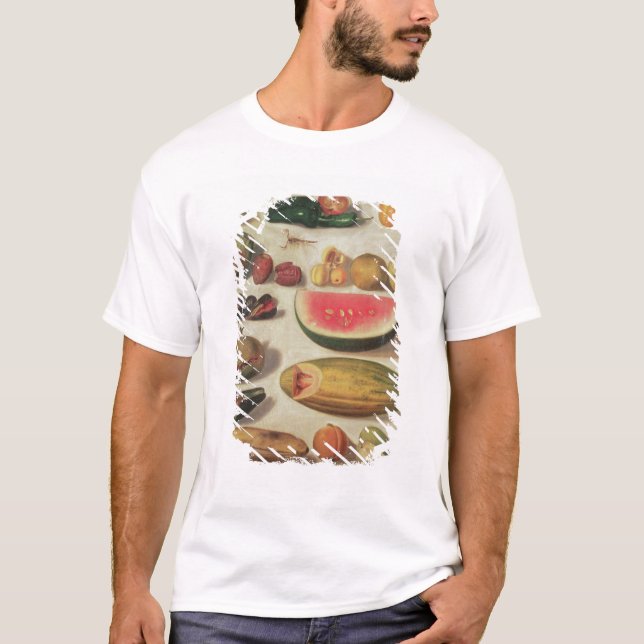 Stillleben mit Frucht und Kröte T-Shirt (Vorderseite)