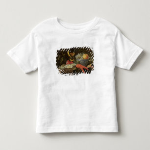 Stillleben mit Frucht und Schalentieren, 1653 (Öl Kleinkind T-shirt