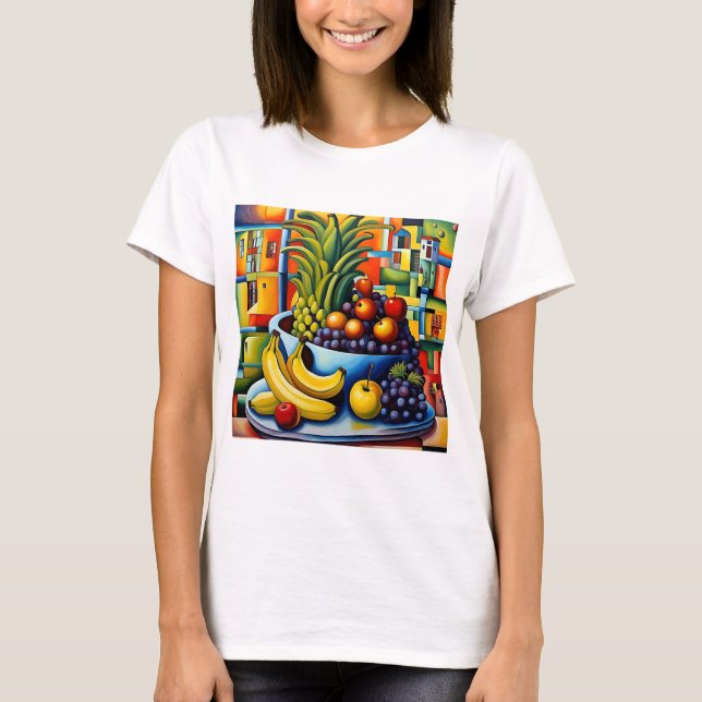 Stillleben mit Früchten 7 T-Shirt (Vorderseite)