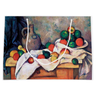 Stillleben mit Früchten, Paul Cezanne Große Geschenktüte
