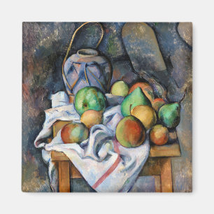 Stillleben mit Früchten, Paul Cezanne Magnet