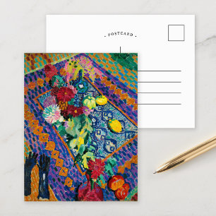 Stillleben mit Handschuhen   Robert Delaunay Postkarte