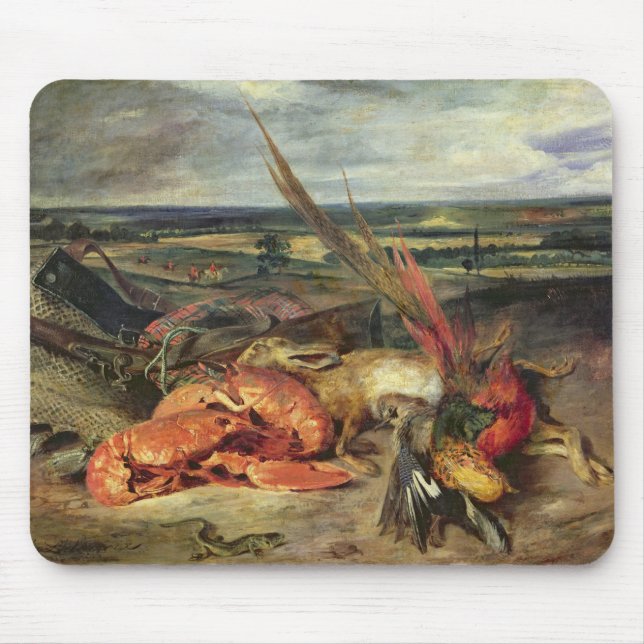 Stillleben mit Hummern, 1826-27 Mousepad (Vorne)