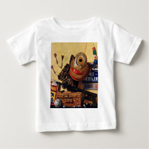 Stillleben mit Jungen Spielzeug Baby T-shirt
