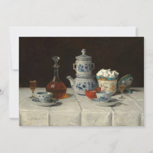 Stillleben mit Kaffee-Einstellung   Albert Anker