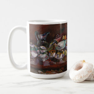 Stillleben mit Kaffeekuchen   Anton Faistauer Kaffeetasse