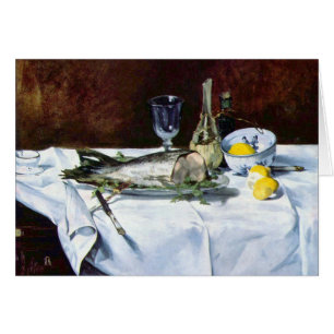 Stillleben mit Lachsen durch Edouard Manet