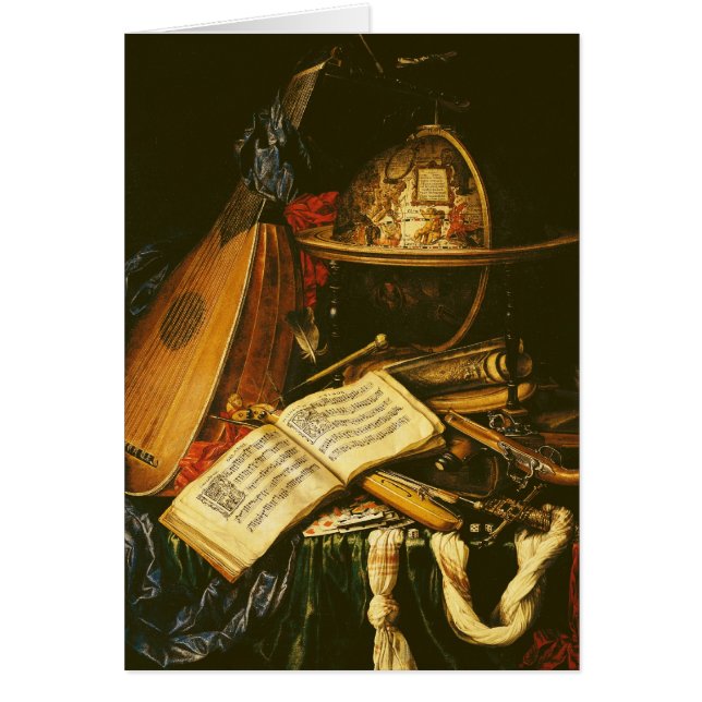 Stillleben mit Musikinstrumenten (Vorne)