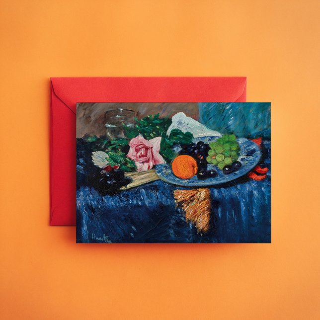 Stillleben mit Obst | George Leslie Hunter Karte (Von Creator hochgeladen)