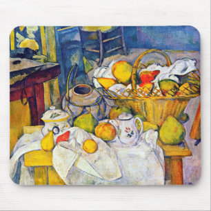 Stillleben mit Obstkorb, Paul Cezanne Mousepad