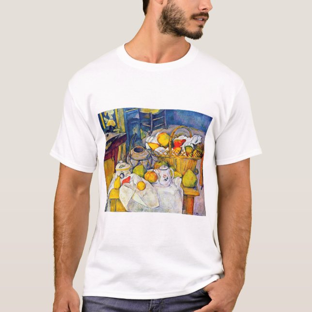 Stillleben mit Obstkorb, Paul Cezanne T-Shirt (Vorderseite)