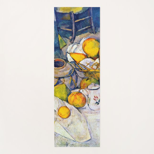 Stillleben mit Obstkorb, Paul Cezanne Yogamatte (Vorderseite)