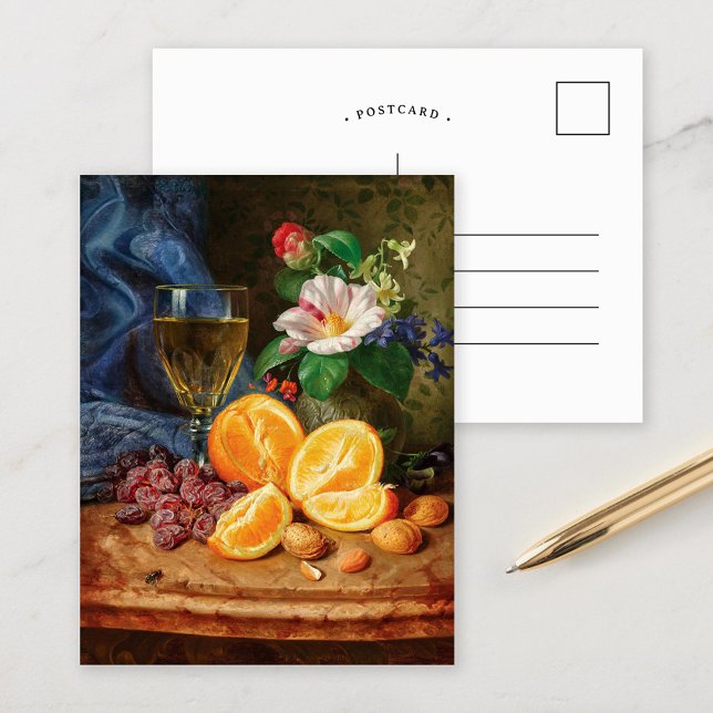 Stillleben mit Orangen | Josef Lauer Postkarte (Von Creator hochgeladen)