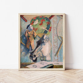Stillleben mit Pferdekopf | Paul Gauguin Poster