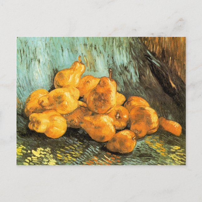 Stillleben mit Quinces von Vincent Willem van Gogh Postkarte (Vorderseite)