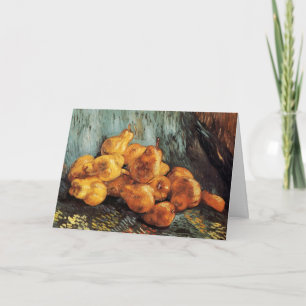 Stillleben mit Quittenbirnen von Vincent van Gogh Karte