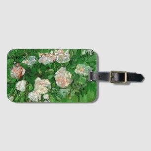 Stillleben mit rosa Rosen von Vincent van Gogh Gepäckanhänger