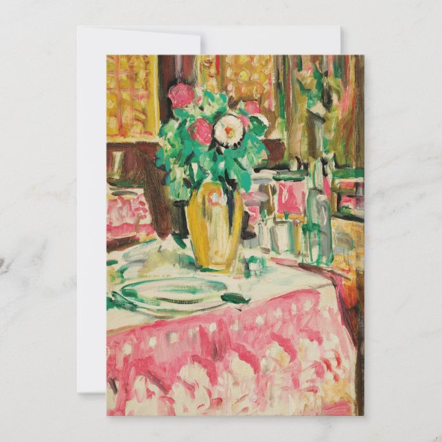 Stillleben mit Rose | George Leslie Hunter (Vorderseite)