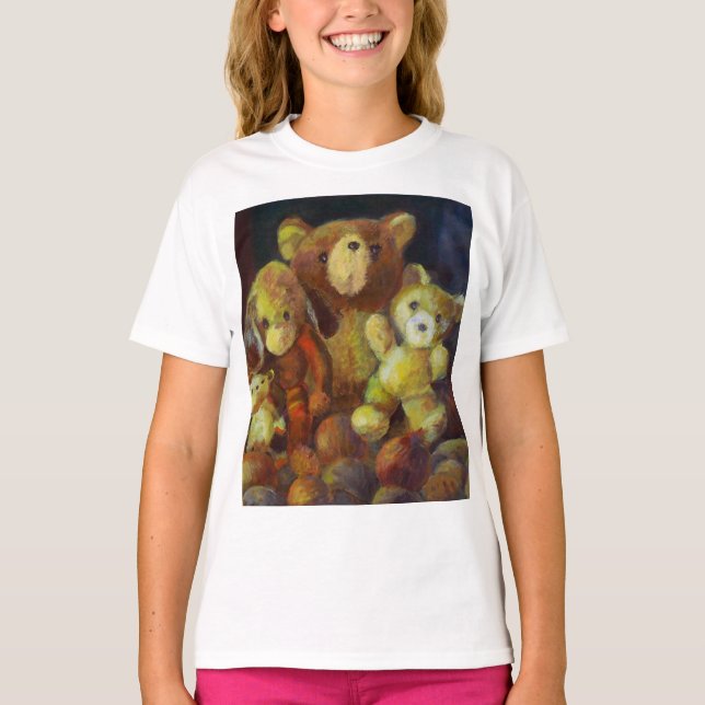 Stillleben mit Teddy Bears T-Shirt (Vorderseite)