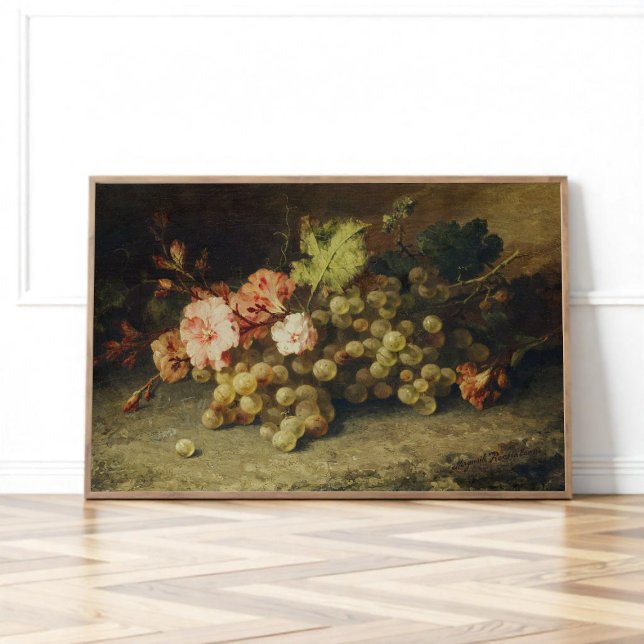 Stillleben mit Trauben Poster (Von Creator hochgeladen)