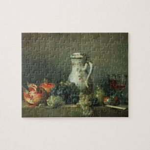 Stillleben mit Trauben und Granatäpfeln, 1763 (Ö Puzzle