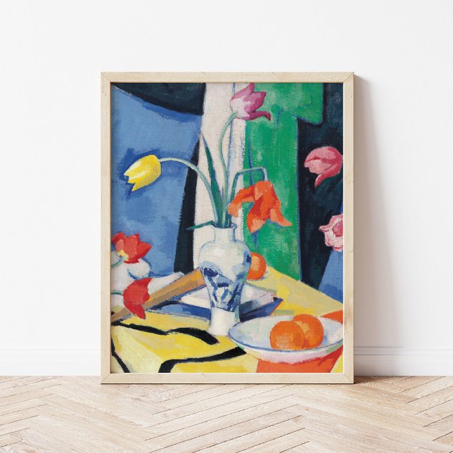 Stillleben mit Tulips | Samuel John Peploe Poster (Von Creator hochgeladen)